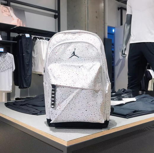 .24新款！nk新款双肩包！官方门店都在售同款！男女情侣款Jordan满天星双肩包 电脑双肩背包 学生书包 商品图0