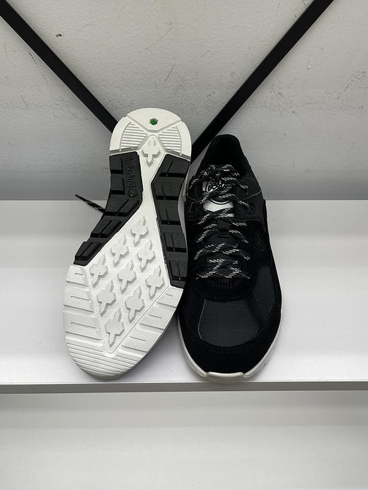 Timberland/添柏岚 女士反绒面防滑系带圆头低帮休闲徒步登山鞋 商品图4