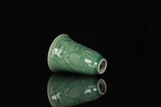 雷慧仙梅子青，粉青桃子闻香杯喝茶对杯 商品图4