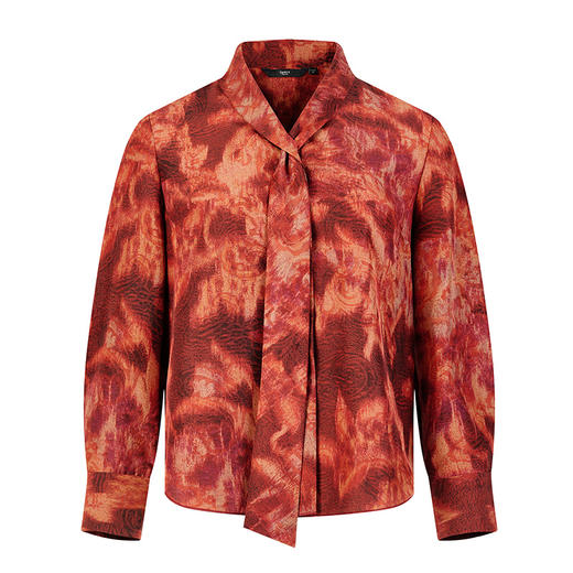 TANGY Collection/天意精品2024秋季新品中国风印花女士衬衣 商品图4