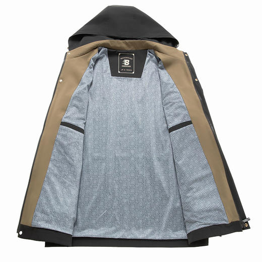 【可拆卸帽】【新款DPS】大依优型大码夹克外套加肥加大肥佬休闲商务上衣男士胖子 商品图8