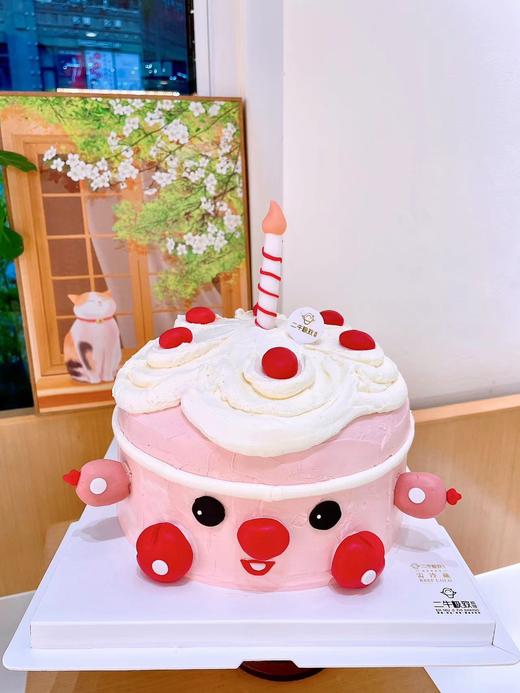 翻糖定制-立体笑脸加高款 商品图0