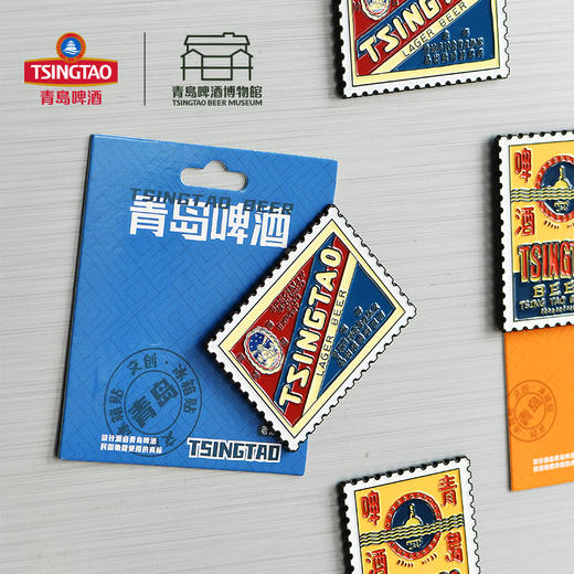 【青岛啤酒博物馆】   老酒标金属冰箱贴   青岛啤酒 官方文创 商品图4