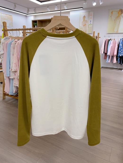 松植屋户外保暖打底衫男女同款拼色加绒加厚内搭德绒打底衫舒绒衫2024秋冬新款 商品图6