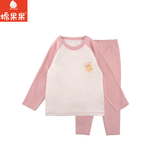 棉果果专柜同款冬季新品女童暖姜套头套装M421302424811 商品图0