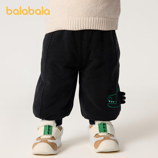 巴拉巴拉宝宝长裤男童冬装婴儿裤子秋冬外穿休闲裤运动裤造型可爱 商品图1