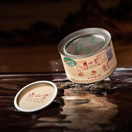 正山堂 水底香 红茶正山小种红茶特级武夷红茶叶罐装送礼50g/100g 商品图6