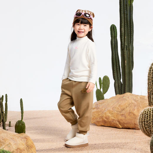 女童美雅碧加厚保暖打底衫冬季新款安奈儿童装实体店同款XG441739 商品图3