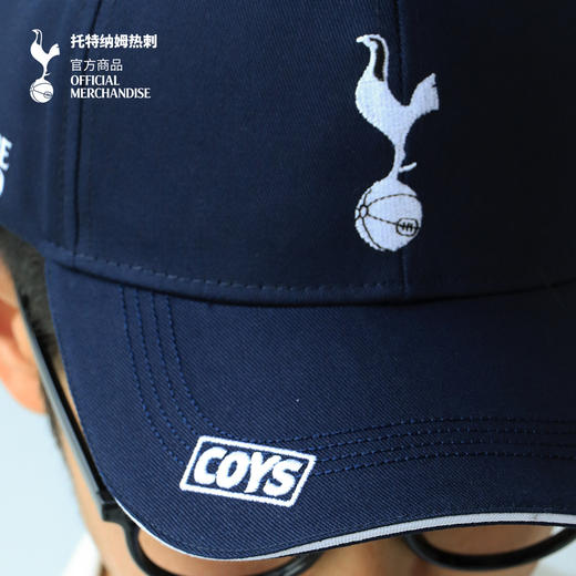【官方正版】托特纳姆热刺俱乐部 | 深蓝刺绣立体质感时尚棒球帽球迷周边 商品图3