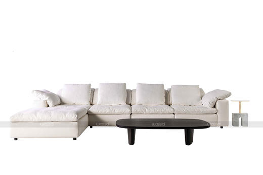 云端 组合沙发 | 更多座位组合，皮布面料可选，详询客服 商品图4