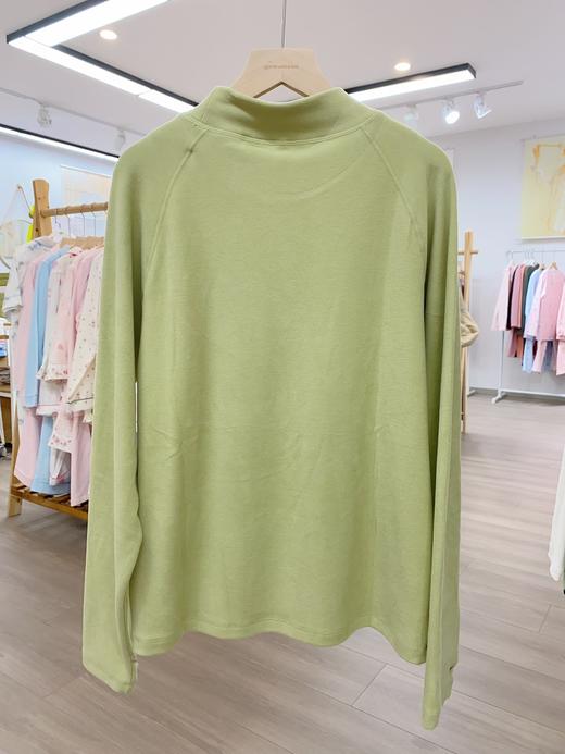 松植屋户外保暖半高领打底衫男女同款纯色百搭显瘦抓绒长袖内搭打底衫2024秋冬新款 商品图13