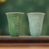 雷慧仙梅子青，粉青桃子闻香杯喝茶对杯 商品缩略图0