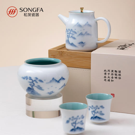 6头山水清音茶具 商品图3