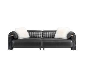 玛丽雅 三人沙发  | 更多座位，皮布面料可选，详询客服