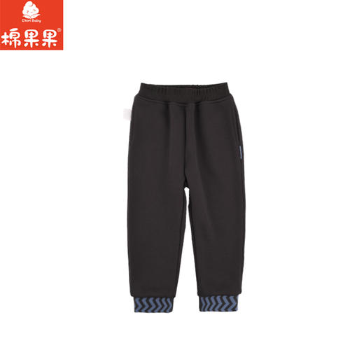 棉果果专柜同款冬季新品男童针织加绒长裤M412200424639 商品图1