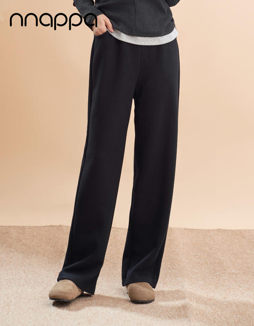 舒适羊毛直筒裤PA29334 商品图0