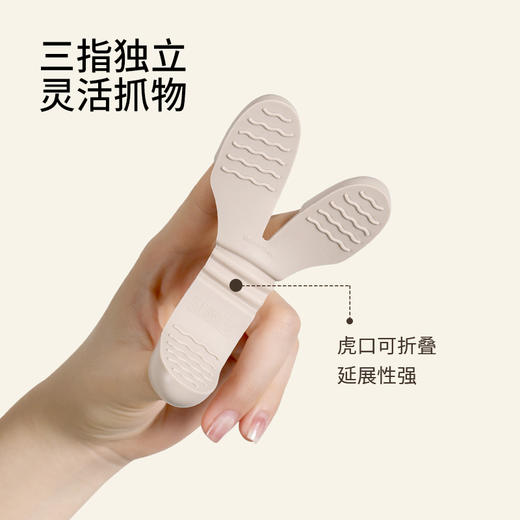 FaSoLa防烫手套隔热耐高温厨房烤箱微波炉专用防滑硅胶手指套手夹 商品图2