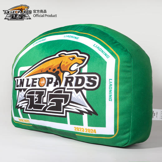 【官方正版】辽宁飞豹男篮 | 队徽款烫印夺冠纪念篮板家居抱枕球迷周边 商品图1