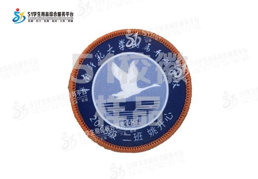 定制深圳市华南师范大学附属平湖学校校徽定做礼服贴章缝制包邮51 商品图2