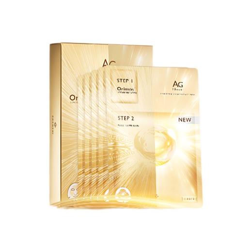 cocochi 蔻蔻琪 奢养透妍精粹面膜 5片/盒（美容精华霜：1g×5  面膜美容液：25ml×5）AG 商品图0