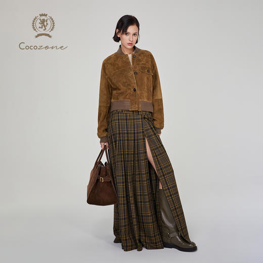 COCO ZONE ”复古老钱“ 绵羊皮皮衣外套CC1C2217 商品图4