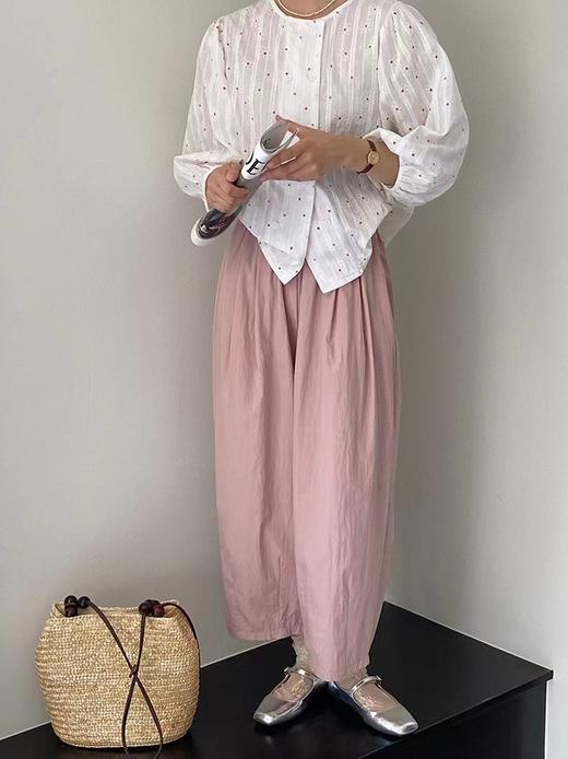 8.6秒杀（NO退，能接受拍） GMS歌玛索 36199 粉色超显瘦九分裤 -喜出 商品图2