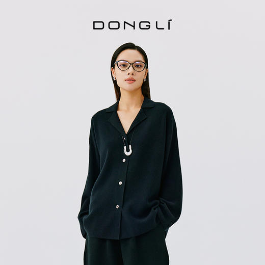 东黎 • 秀场同款 小山羊绒女士宽松睡衣 4115 商品图4