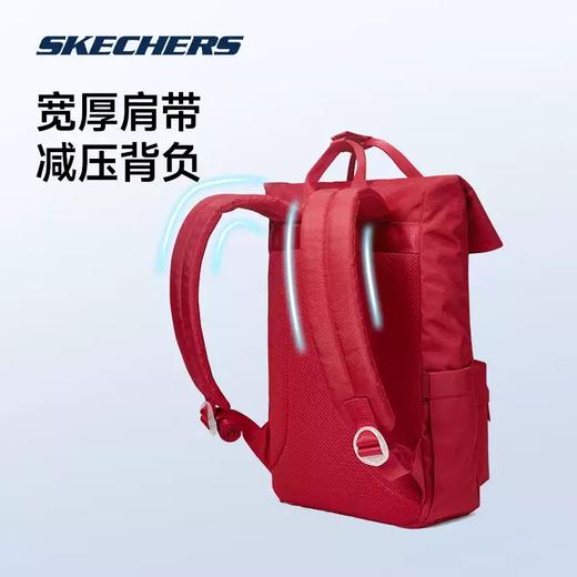 5折【自营】Skechers/斯凯奇  斯凯奇男女同款百搭大容量双肩包电脑多功能背包学生书包 L323U050 商品图4