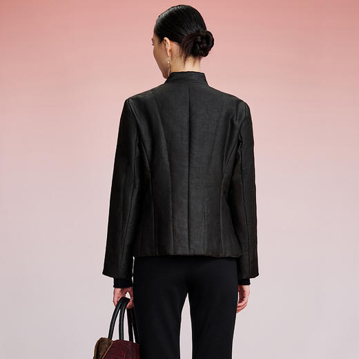 TANGY Collection/天意精品2024秋季新品中国风拼接女士棉衣 商品图2