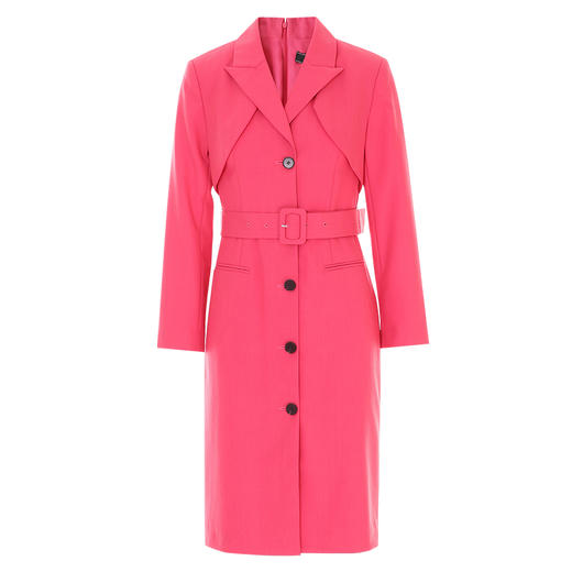 EITIE爱特爱气质干练纯色百搭收腰显瘦通勤西装连衣裙秋季新款7507235 商品图5