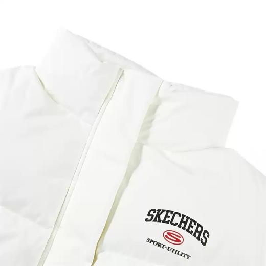 5折【自营】Skechers/斯凯奇  女羽绒背心2023冬舒适保暖情侣女款潮流百搭马甲 L423W034 商品图3