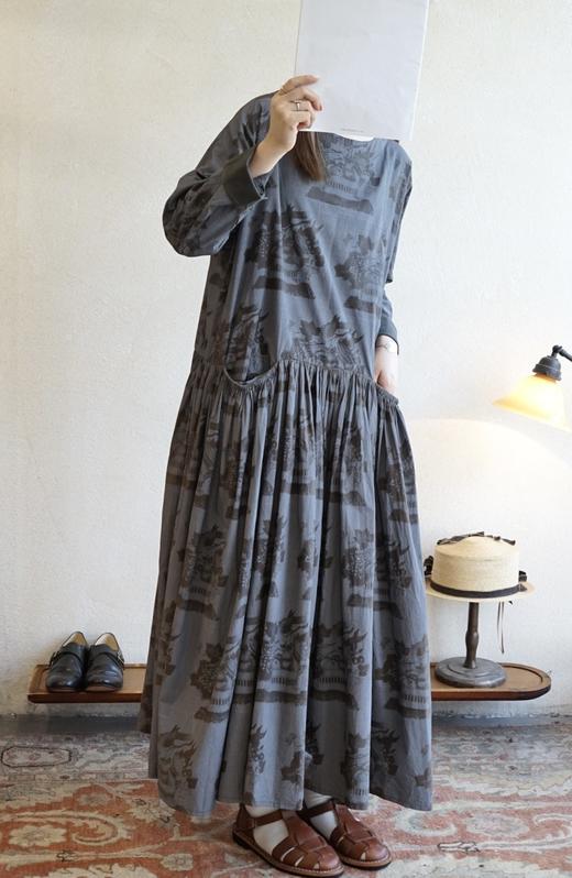 Aodress重工印花连衣裙 商品图14