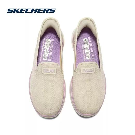 5折【自营】Skechers/斯凯奇  斯凯奇健步鞋闪穿女鞋GO WALK 7网面透气轻便一脚蹬休闲鞋 125252 商品图4