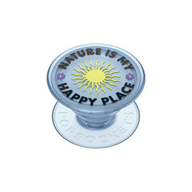 【植物基·地球】自然气息 POPGRIP泡泡骚手机粘贴式气囊支架 PlantCore植物基系列 蓝色 日月星 字母