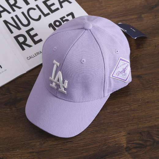 严选 | MLB钻石型刺绣标志棒球帽 多种颜色可选 显脸小 不挑人 商品图6