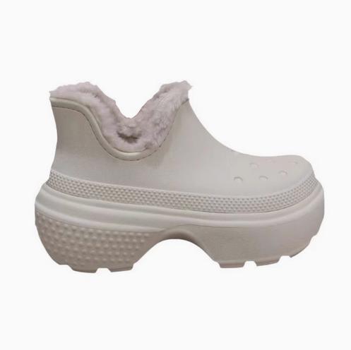 CROCS 亚麻色/亚麻色 雪屋短靴 210673-0JI 商品图1