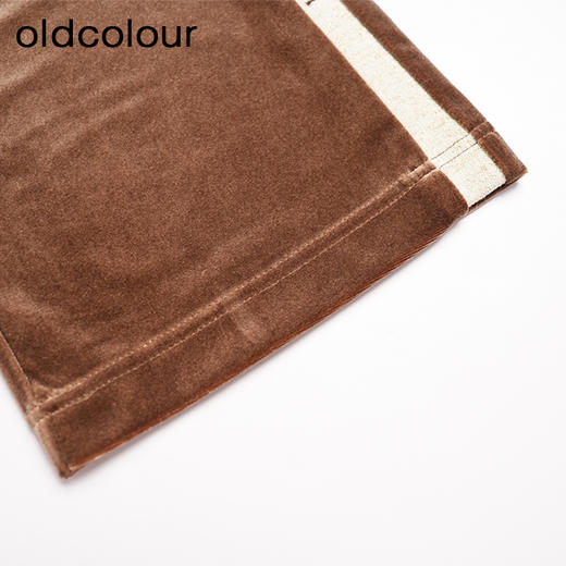 oldcolour秋冬款松紧腰显瘦运动休闲阔腿长裤女DM43073002 商品图4