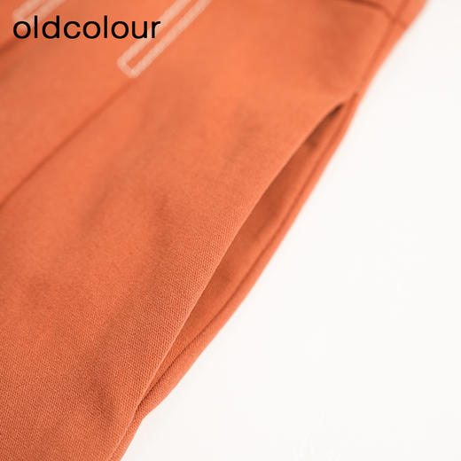 oldcolour气质V领小个子高腰显瘦长袖连衣裙DM33103114 商品图3