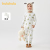 巴拉巴拉宝宝保暖内衣套装秋冬加厚儿童秋衣秋裤男女小童打底睡衣 商品缩略图0