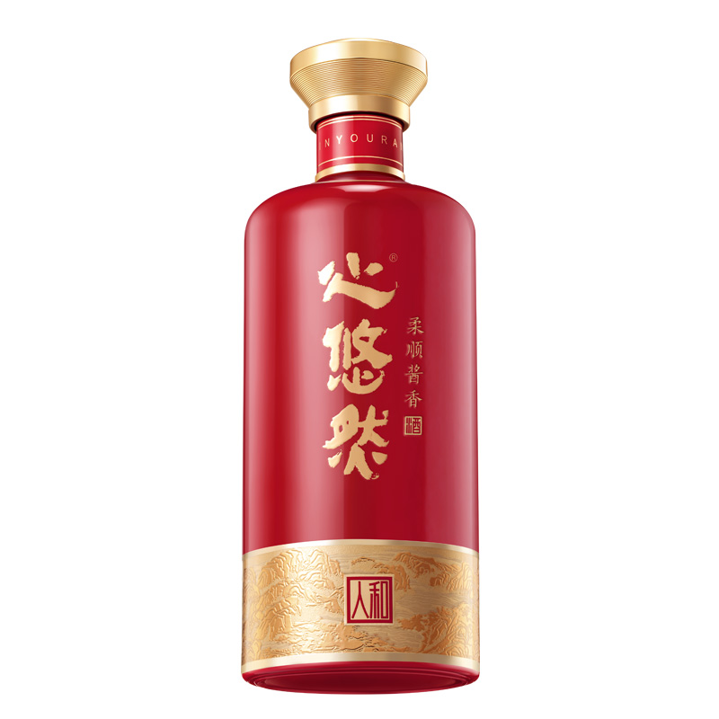 小糊涂仙（心悠然人和佳品） 53度白酒酱香型商务送礼礼物 53度 500mL