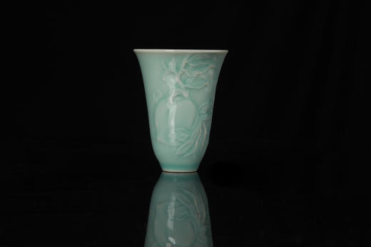 雷慧仙梅子青，粉青桃子闻香杯喝茶对杯 商品图5