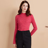 EITIE爱特爱秋季新款舒适半高领百搭打底基础针织衫7501206 商品缩略图6