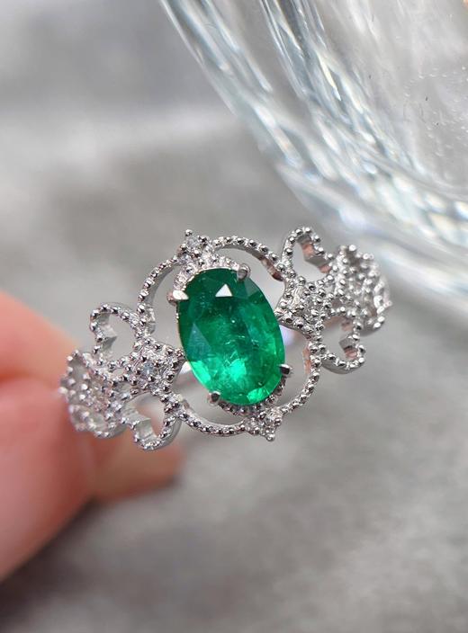 0.72克拉祖母绿戒指 商品图1