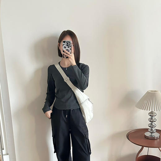 CO*S纯色修身打底衫t恤093005 商品图5