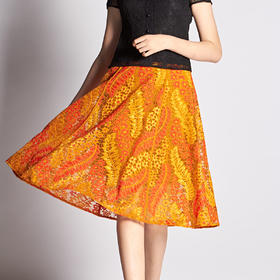 【伯妮斯茵】2B6372--黄色半裙--收获--《燃烧的灵魂--梵高》