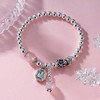 子佩集S925银【和合美满】手链【TSB0001-33】纯银福字粉晶粉色2409 商品缩略图1