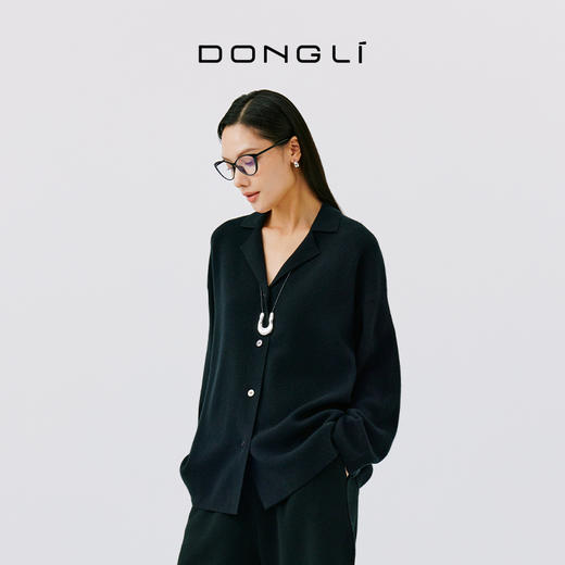 东黎 • 秀场同款 小山羊绒女士宽松睡衣 4115 商品图5