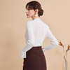 EITIE爱特爱秋季新款舒适半高领百搭打底基础针织衫7501206 商品缩略图4