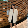 【顺丰包邮】43634 洛诗琳原创设计感宽松百搭休闲廓形西装外套94062 商品缩略图1