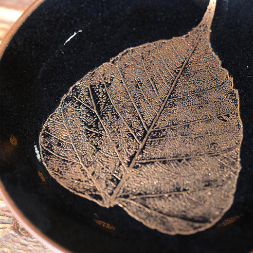 吴继旺乌金金叶壶承 商品图6